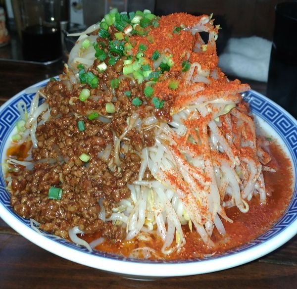 「旨辛無限大ラーメン」@ラーメン無限大 船橋店の写真