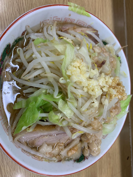 「ラーメン　ニンニクアブラ」@ラーメン二郎 栃木街道店の写真