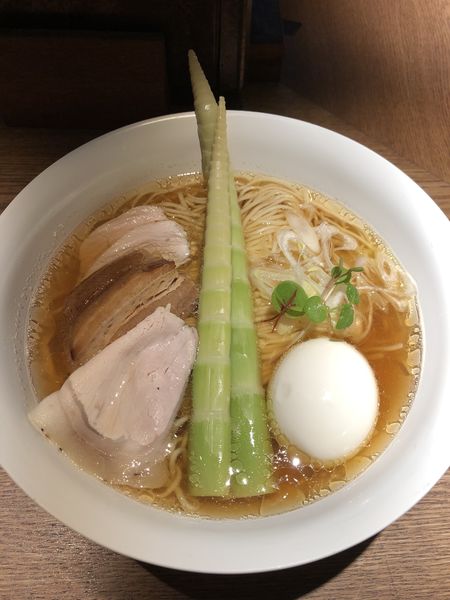 「特製醤油1380円」@楢製麺の写真