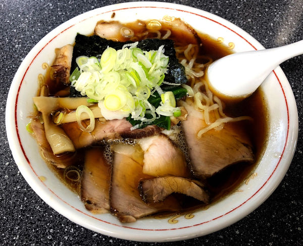 「青島チャーシュー(薬味刻みネギ)」@青島食堂 南万代店の写真