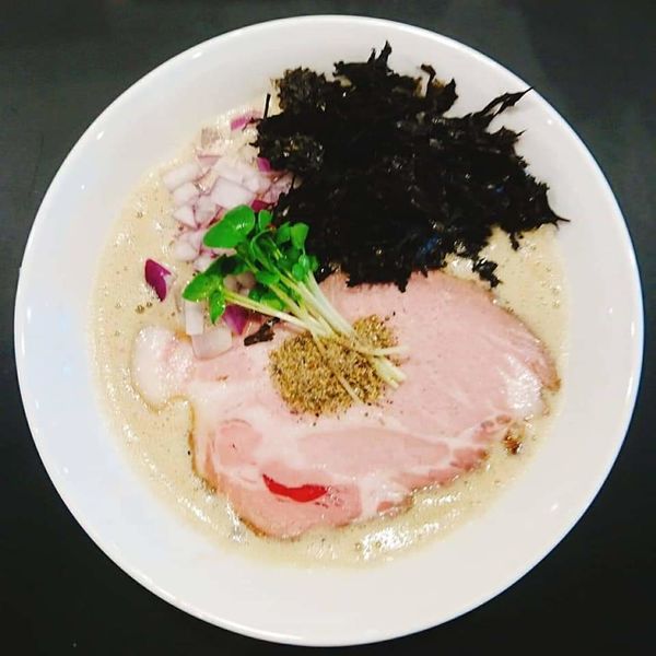 「鶏白湯泡ramen～煮干し～」@鶏白湯泡ramenたまきの写真