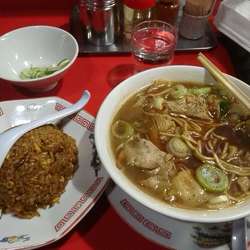 中華そば&半ヤキメシ