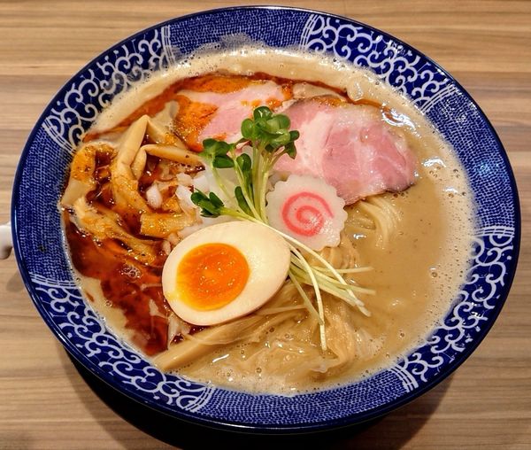 「麦(辛)みそ鳥SABA【冬限定】」@鳥そば 真屋の写真