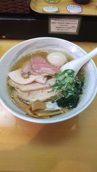 「特製いりこそば」@讃岐ラーメン 香麦の写真