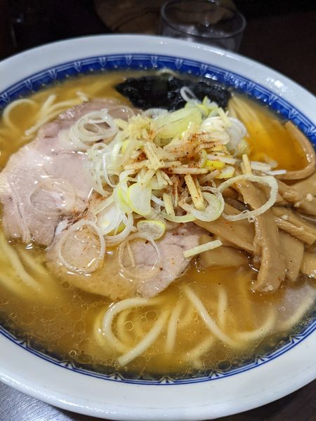 「塩＋辛味」@中華そば べんてんの写真