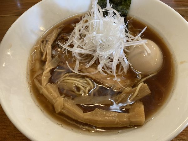 「中華そば+煮卵」@武麗舞の写真