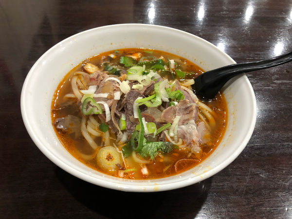 「蘭州牛肉ラーメン」@北京の写真
