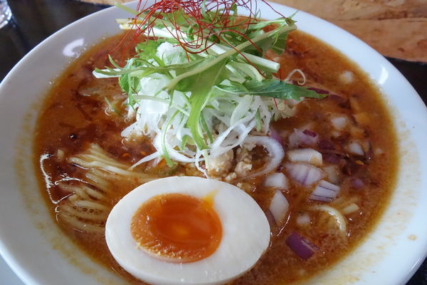 「【限定】辛痺味噌そば」@麺煌 MOGAMIの写真