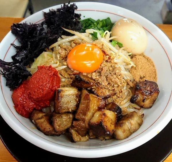 「誤爆台湾まぜそば」@ラーメン・つけ麺 爆王の写真