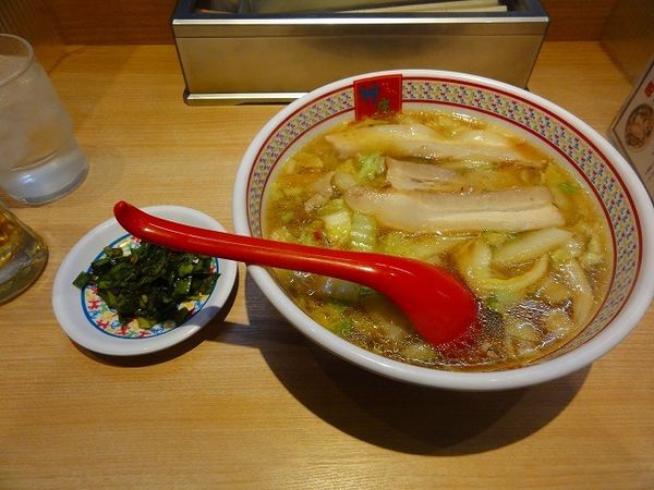 「おいしいラーメン ¥750 ビール280円」@どうとんぼり神座 新宿店の写真