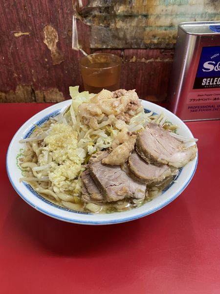 「小豚　¥600」@ラーメン二郎 目黒店の写真
