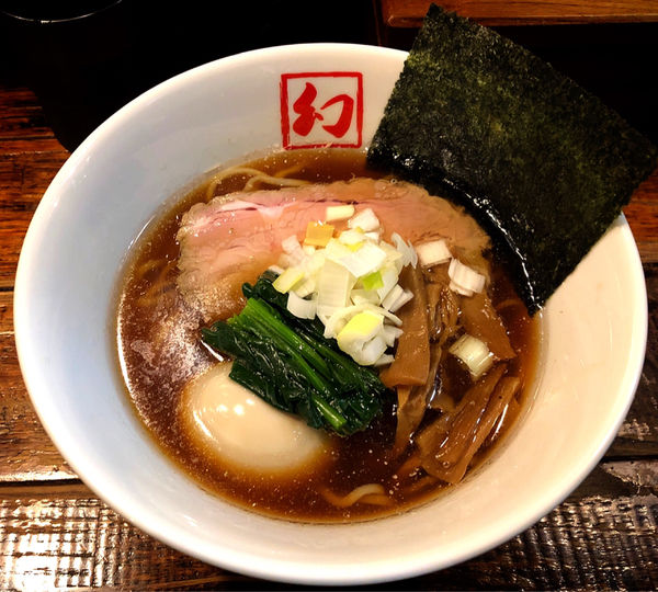 「煮干し醤油そば(味玉)」@中華そば 幻六の写真