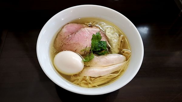 「特製白醤油」@中華そば 馨の写真