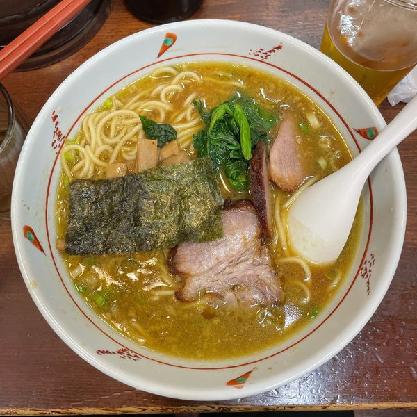 「正油らーめん」@らいおん 府中本店の写真