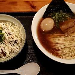 味玉そば ＋肉マヨ丼