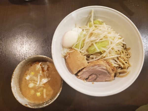 「つけ麺醤油」@ちばから 渋谷道玄坂店の写真
