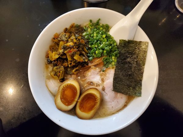 「高菜麺」@らーめん 茂木の写真