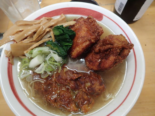 「俺のパーコー麺 イベリコ豚にて B(塩バージョン)」@MENYA 食い味の道有楽の写真