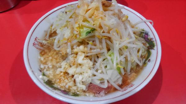 「小ぶた、麺半分」@ラーメン二郎 千葉店の写真