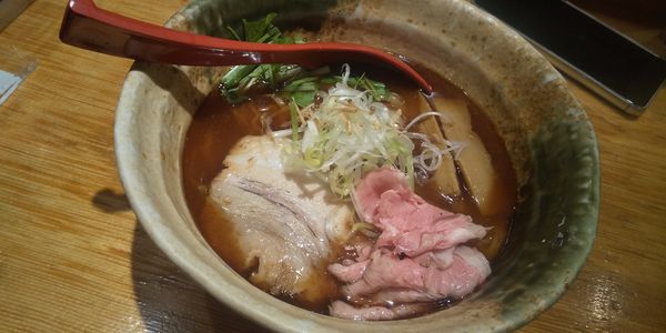「焼きあご塩ラーメン」@焼きあご塩らー麺 たかはし 新宿本店の写真