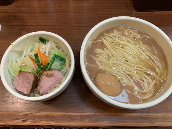 「らーめん＋味玉」@麺処 一笑の写真