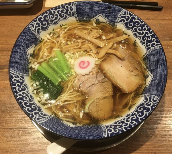 「清湯醤油ラーメン」@ハマカゼ拉麺店の写真