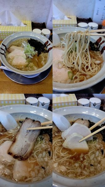 「限定『背脂煮干しら～めん Ⅲ型(¥830)』」@中華そば かずしのの写真