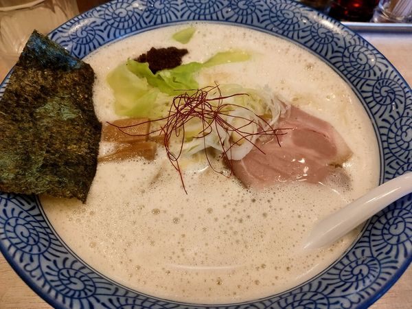 「鶏豚そば 780円」@鶏豚骨 一學の写真