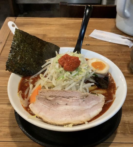 「旨辛ラーメン 2辛 野菜」@うま煮ラーメン 醤の写真