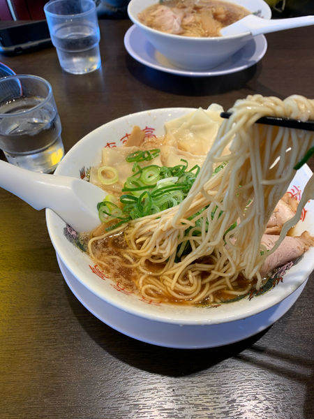 「ワンタン麺」@来来亭 岩出店の写真