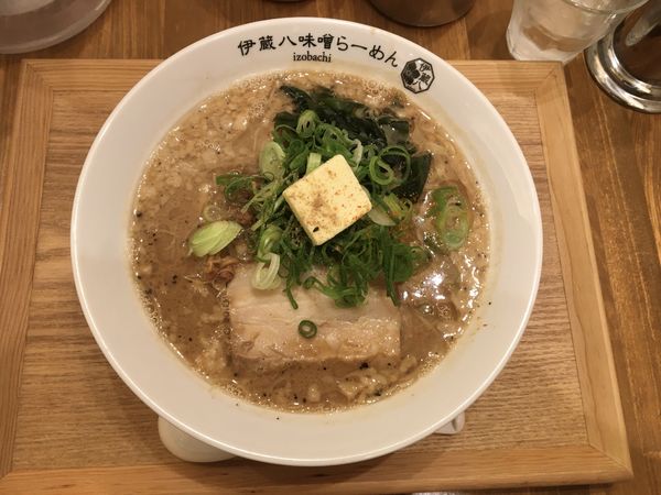 「香がし味噌ラーメン(こってり、バター)」@伊蔵八味噌らーめんの写真