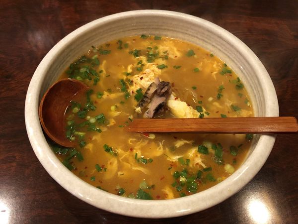 「辛麺 五辛 370円（クーポン半額）」@辛麺屋 赤丸 鶴見本店の写真