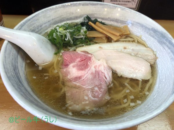 「いりこそば(750円)」@讃岐ラーメン 香麦の写真