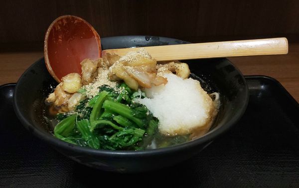 「筋肉もりもりそば」@名代 富士そば 池袋東口店の写真