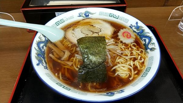 「ラーメン  大盛（７００円）」@ラーメンおざくの写真