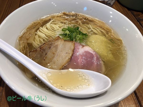 「限定　あさりバターの塩ラーメン(800円)」@カッパラーメンセンターの写真