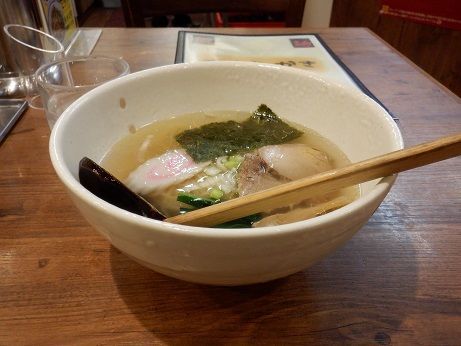 「ミニラーメン　塩味」@中華 麺・飯 太楼 新丸子店の写真