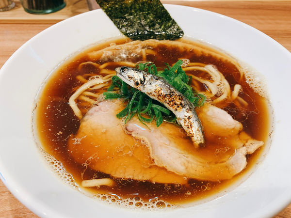 「伊吹いりこのらーめん」@らーめん にじいろの写真