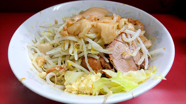 「【昼】汁なしラーメン+豚増し」@ラーメン二郎 環七一之江店の写真