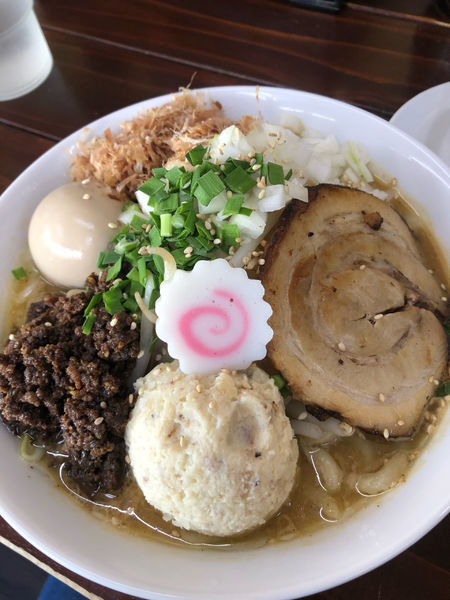 「[限定]味噌そば880円」@餃子の並商 都賀店の写真