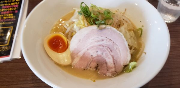 「濃厚塩＋海苔」@拉麺 いさりび 京成大久保店の写真