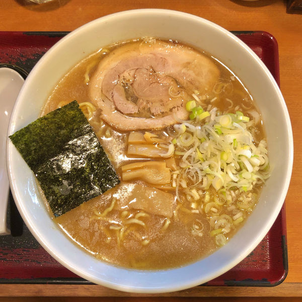 「中華麺(中盛)850円 ※ねぎ増し﻿」@めん 和正の写真