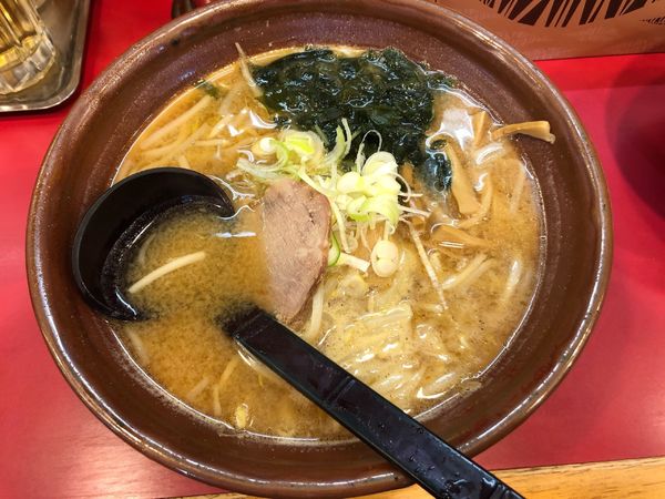 「味噌ラーメン」@さっぽろラーメン横丁 満龍 港北東急店の写真