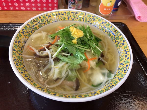 「ゆず塩らーめん」@道の駅もてぎ 十石屋の写真