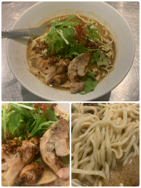 「グリーンカレーソバ」@BASSANOVAの写真