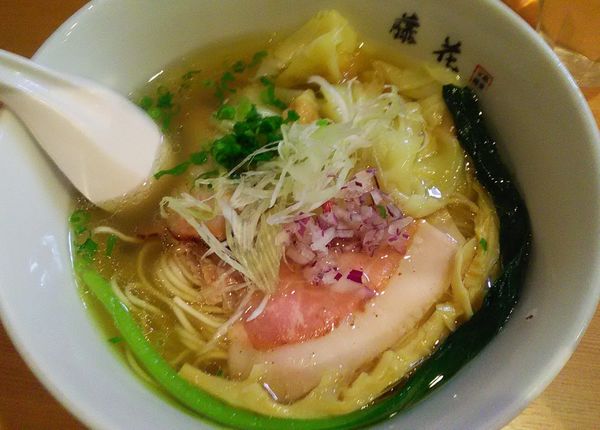 「特製塩ラーメン」@支那蕎麦屋 藤花の写真