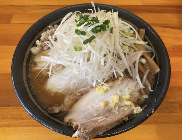 「味噌ガッツチャーシュー麺」@らーめん 味噌ガッツ お花茶屋店の写真