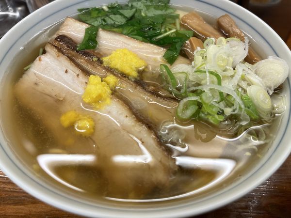 「和風柚木焼豚麺」@麺屋ひょっとこの写真