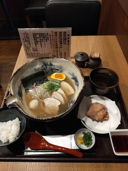 「特製潮そば（980円）」@らーめん能登美の写真