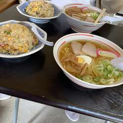 中華そば@600＋チャーハン@700